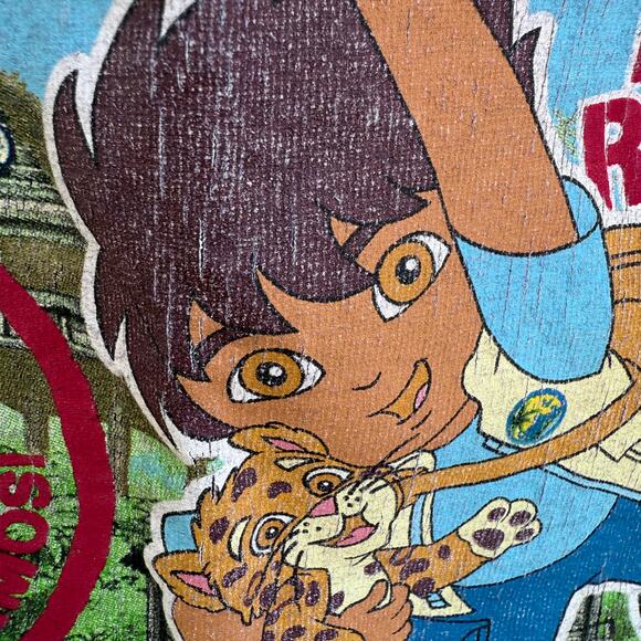 Vintage Y2K go diego go animal rescuer tshirt size 3T - Picture 2 of 6